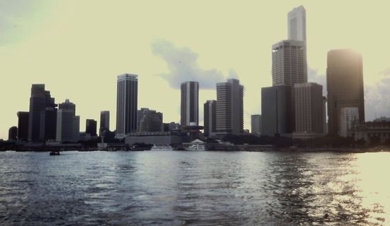 Blick auf die Skyline