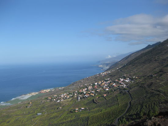 Blick auf die Küste