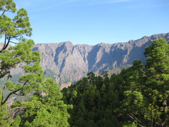 Blick auf die Caldera