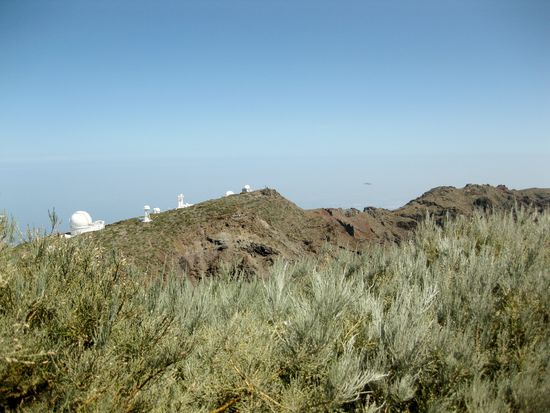 Blick aufs Observatorium
