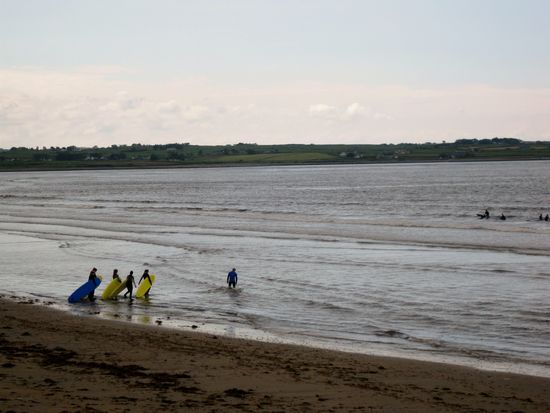 Surfer in Strandhill