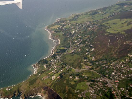 Abflug von Dublin