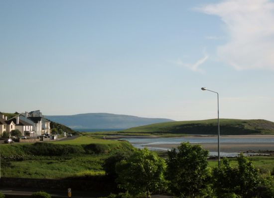 Blick vom Hotel