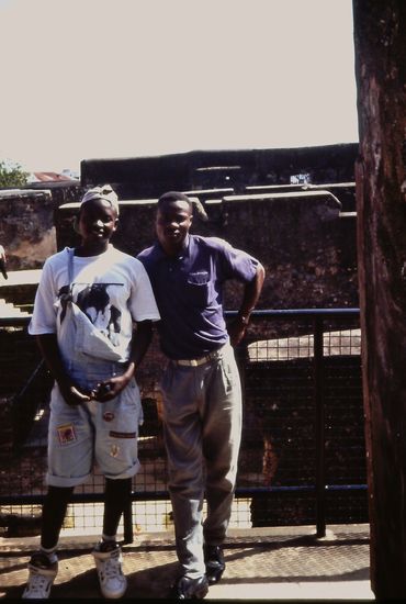 Kevin (links) mit Freund