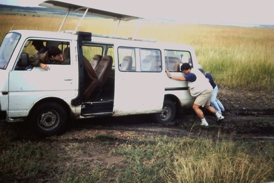 Alle Mann schieben...