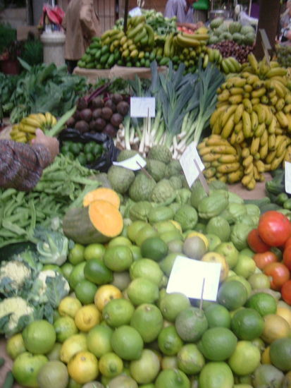 Obst und Gemüse in Hülle und Fülle