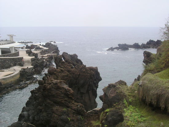 Blick auf die Küste