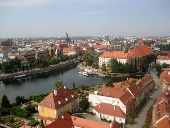 Blick vom Turm der Kathedrale