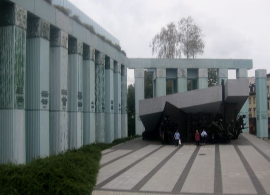 Denkmal "Warschauer Aufstand"