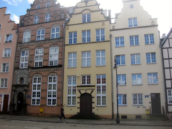 Giebelhäuser in der Altstadt