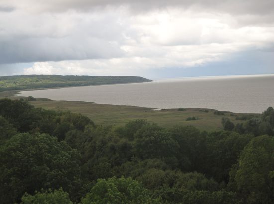 Blick aufs Frische Haff