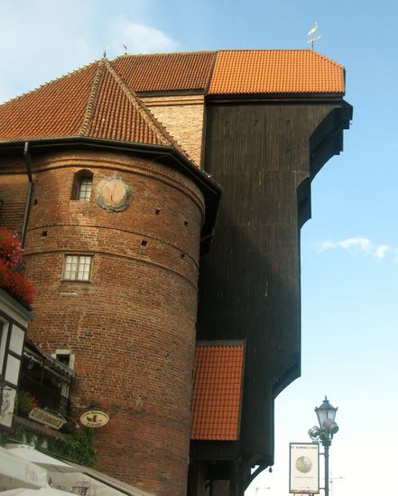 Das Warhzeichen von Danzig - Krantor