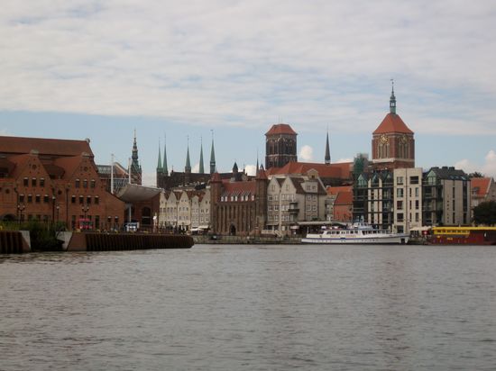 Stadtsilhouette von Danzig