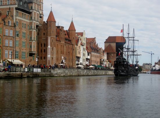 Blick auf die Altstadt vom Boot aus
