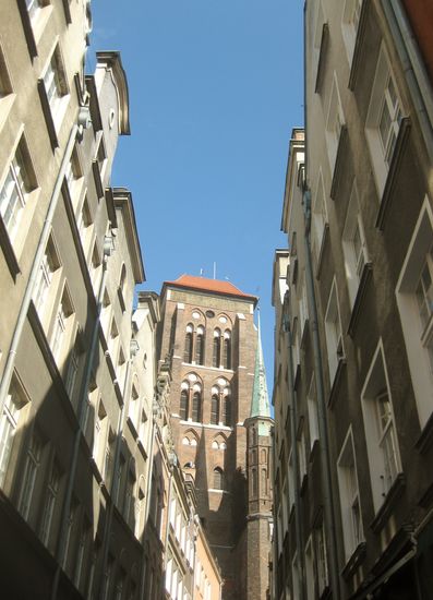 Blick auf Marien-Basilika