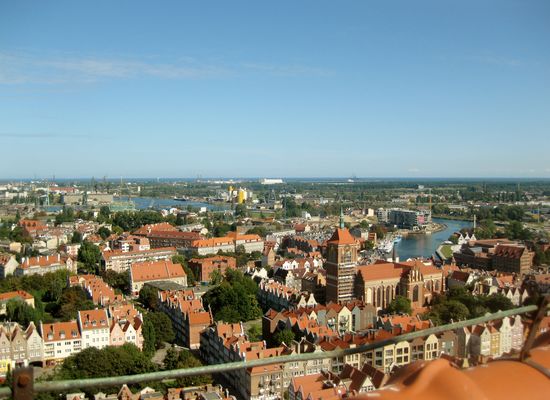 Blick vom Turm der Marien-Basilka