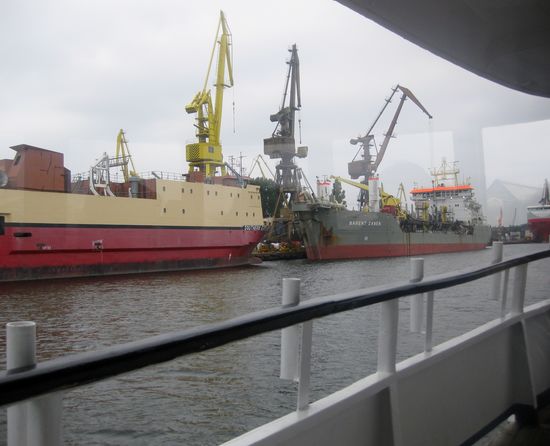 Danziger Hafen heute