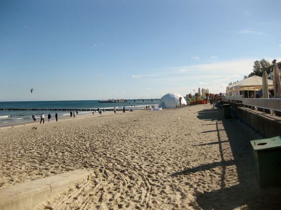 Der Strand und die Ostsee