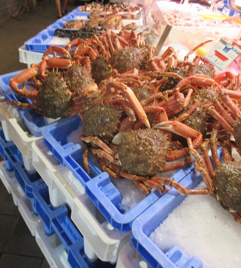 Leckere Meeresrüchte