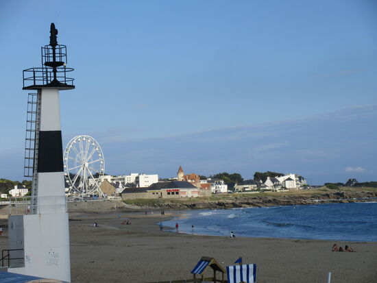 La Grande Plage bei Ebbe