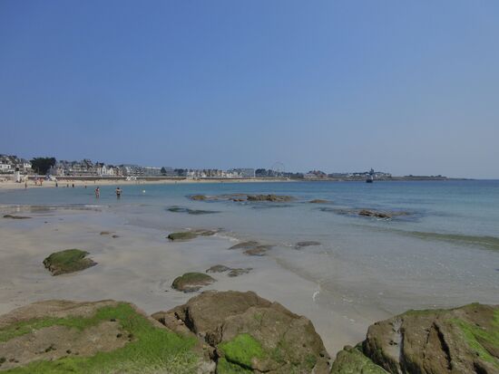 Am  Ende des Stadstrands