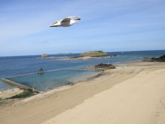 Strand in Saint-Malo