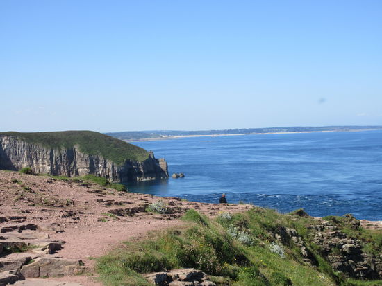 Die Steilküste am Kap