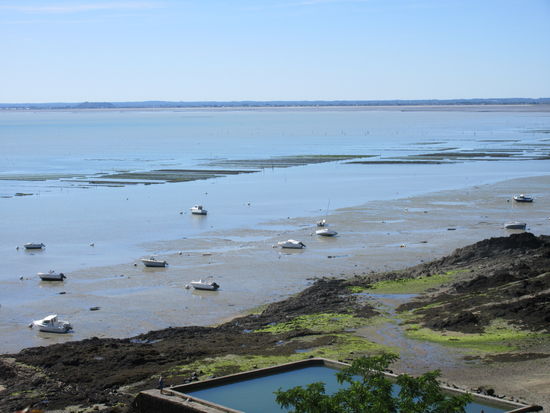 Blick auf die Bucht "Mont Saint-Michel"