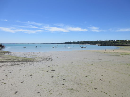 Langsam kommt das Meer zurück
