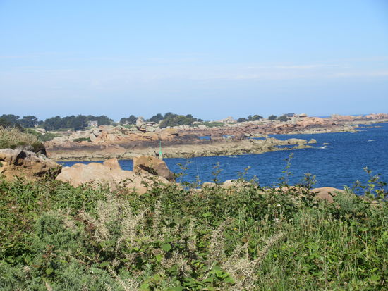 Blick Richtung Trégastel