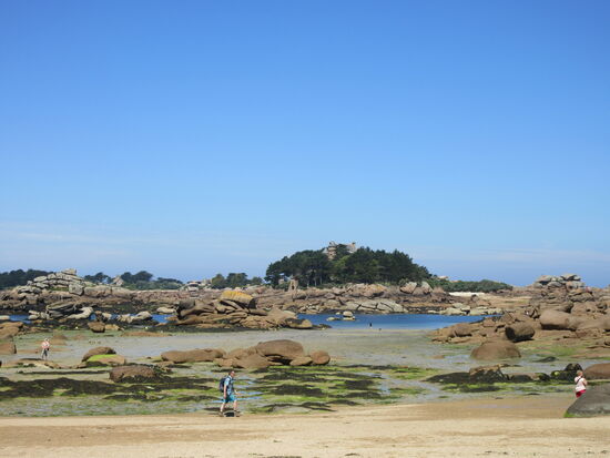 Blick auf die Ile de Costaérès