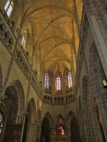 Gewölbe der Kathedrale