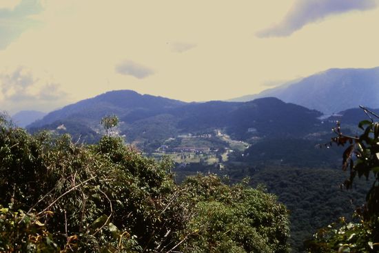 Blick vom Gunung Berembun