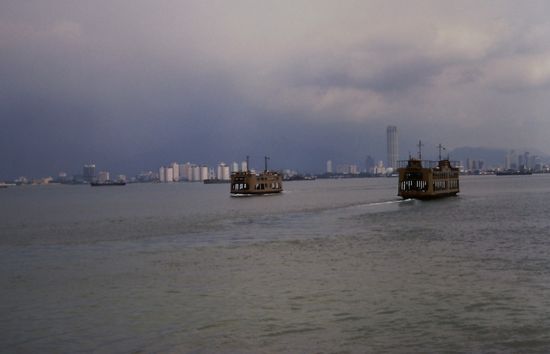 Überfahrt von Butterworth nach Penang