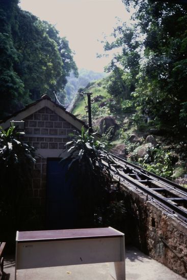 Standseilbahn auf den Penang Hill