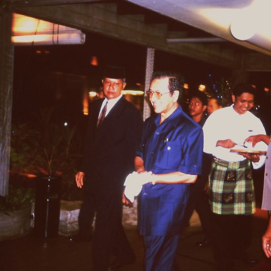 Dr. M - ehemaliger Staatspräsident von Malaysia