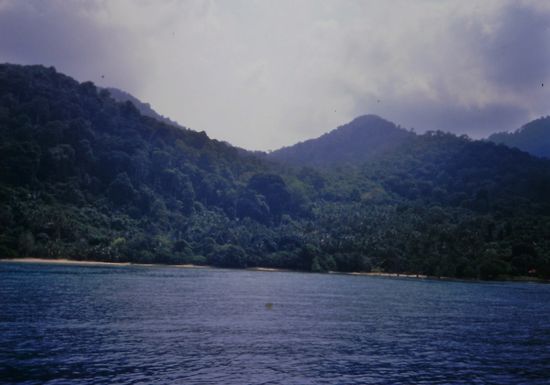 Die Berge von Tioman