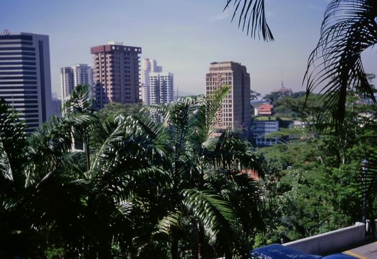 Die moderne Skyline