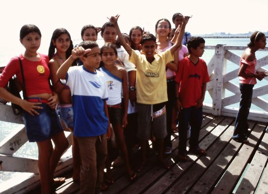 Auf dem Schulausflug