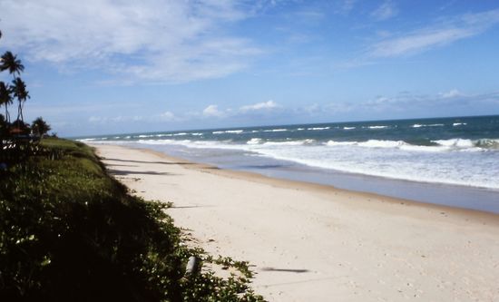 Kilometerlanger wunderschöner Sandstrand