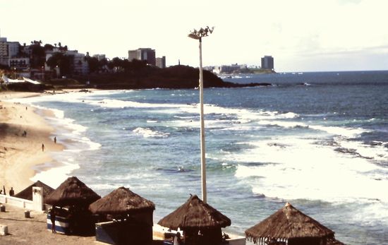 Am Meer bei Salvador de Bahia