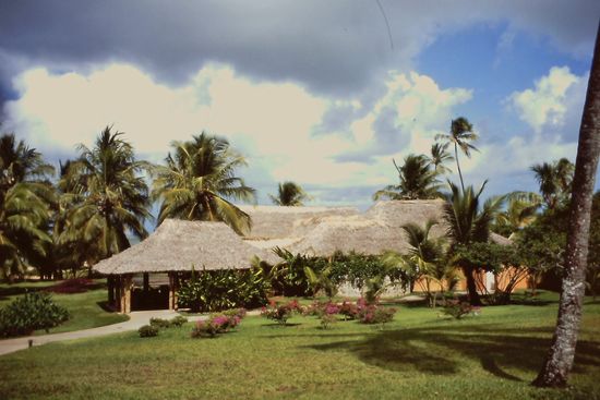 Die Bauten im Einklang mit  der Natur