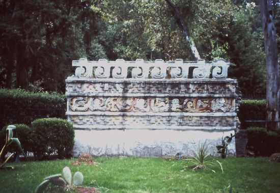 Beim Anhropoligischen Museum