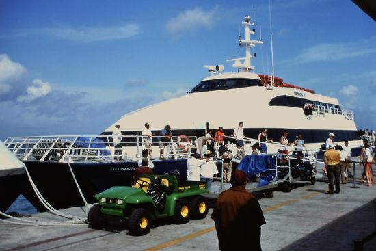 Fähre nach Cozumel