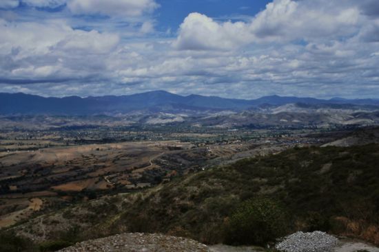 Landschaft bei Monte Alban
