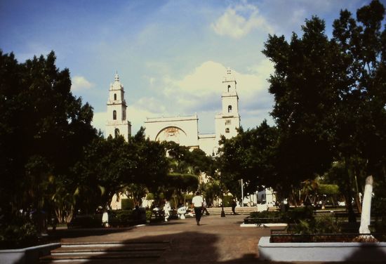 Der Zocaló und die Kathedrale