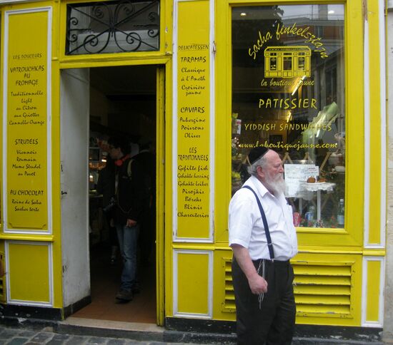 Typisches Restaurant im Marais-Viertel