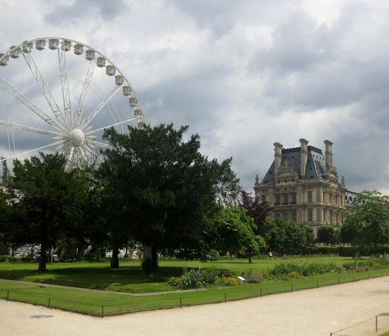 Jardin des Tuileries und Palast
