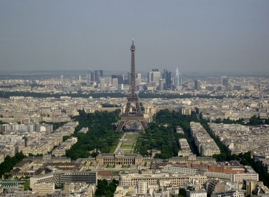 Blick vom Tour de Montparnasse