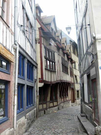 Gasse in Rouen